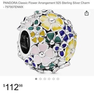 Pandora Flower Charm
